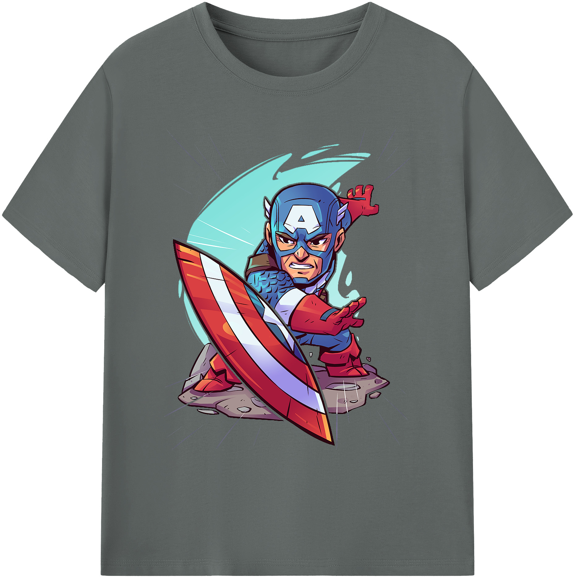 （画像用） アベンジャーズ The Avengers 綿100％ メンズ半袖Tシャツ｜肌触りやわらか＆通気性
